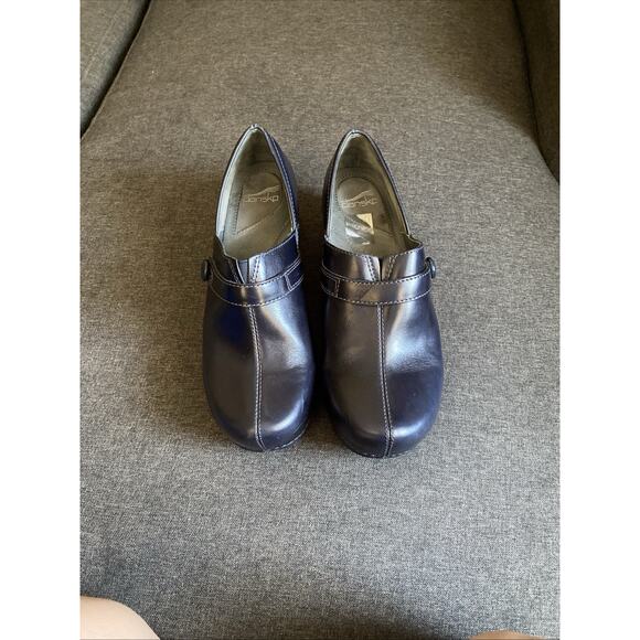 Dansko Professional Clog Shoes Leather Slip-On blue Womens Sz 41 - Picture 14 of 14